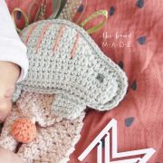 Receita em PDF – Naninha Sensorial Crochê