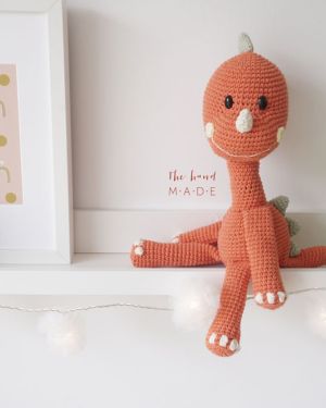 Receita em PDF – Dino Lulu Amigurumi
