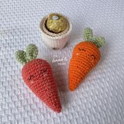 Receita em PDF – Cenoura amigurumi