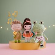 Receita em PDF – Sapo Lelé Amigurumi Interativo