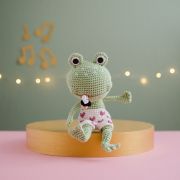 Receita em PDF – Sapo Lelé Amigurumi Interativo