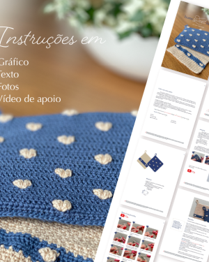Receita em PDF – Pegador de panela de crochê
