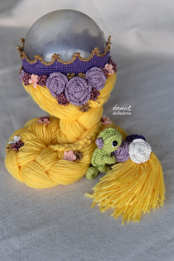 PDF Coroa e Trança da Rapunzel