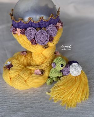 PDF Coroa e Trança da Rapunzel