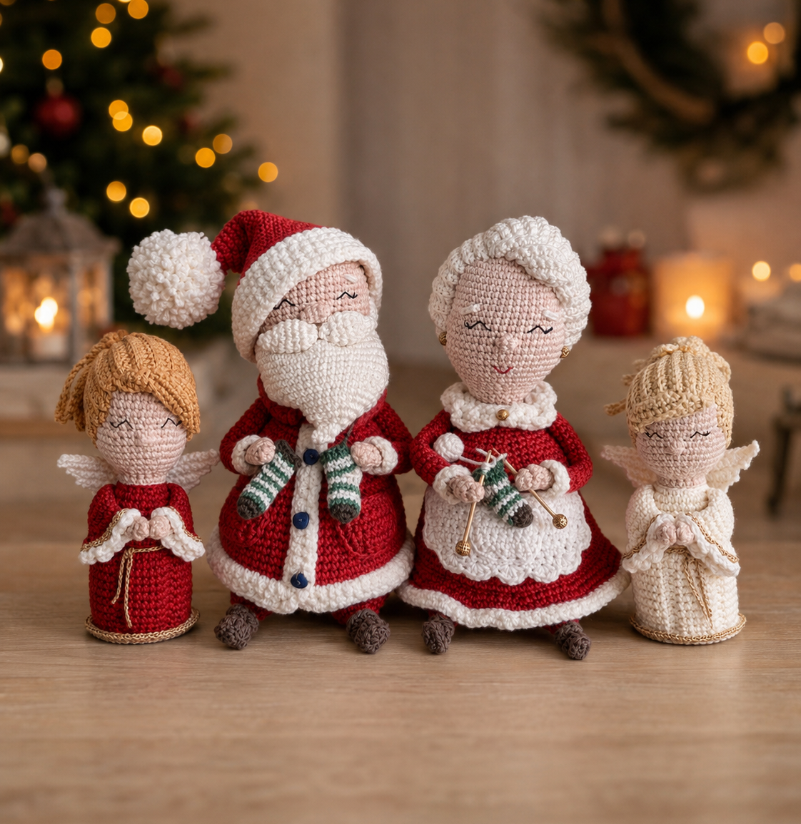 Coleção completa de Natal em amigurumi